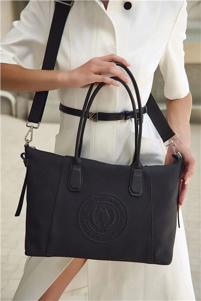 U.S. Polo Assn. Logo Detaylı Kadın Omuz Çantası