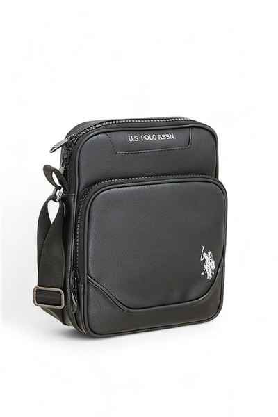 U.S. Polo Assn. Logo Detaylı Erkek Postacı Çantası