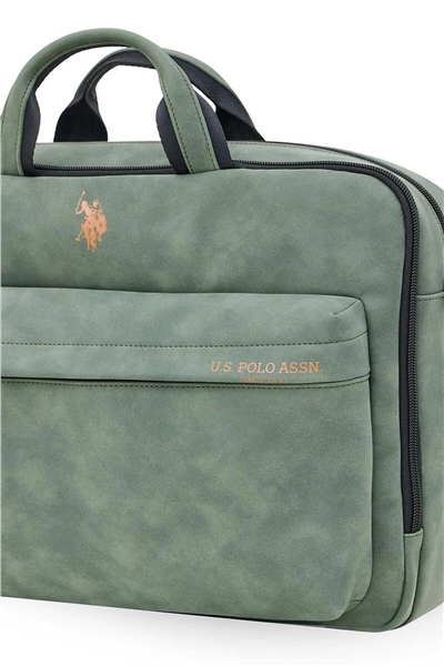 U.S. Polo Assn. Logo Detaylı Erkek Laptop & Evrak Çantası