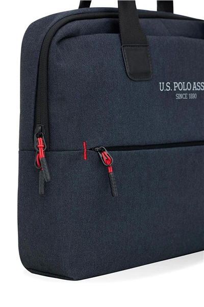 U.S. Polo Assn. Logo Detaylı Erkek Laptop & Evrak Çantası