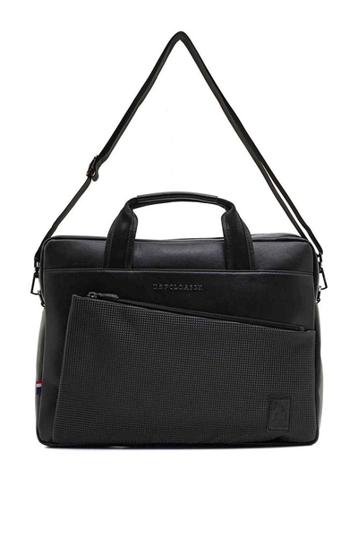 U.S. Polo Assn. Logo Detaylı Erkek Laptop & Evrak Çantası