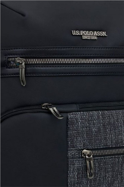 U.S. Polo Assn. Logo Detaylı Erkek Sırt Çantası