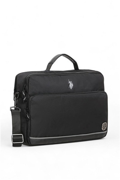 U.S. Polo Assn. Logo Detaylı Erkek Laptop & Evrak Çantası
