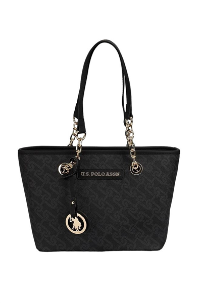 U.S. Polo Assn. Logo Detaylı Kadın Omuz Çantası