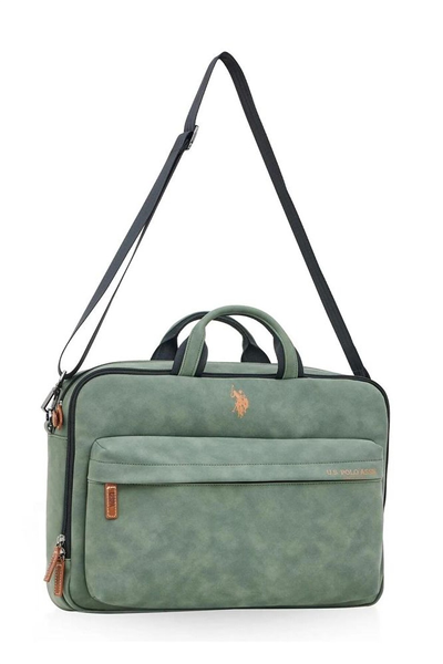 U.S. Polo Assn. Logo Detaylı Erkek Laptop & Evrak Çantası