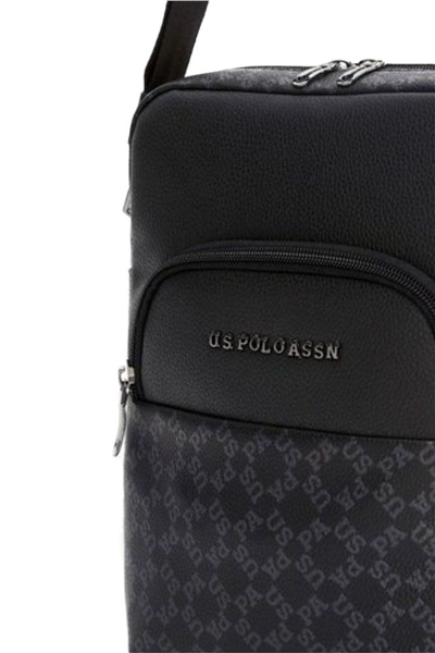 U.S. Polo Assn. Logo Detaylı Erkek Postacı Çantası