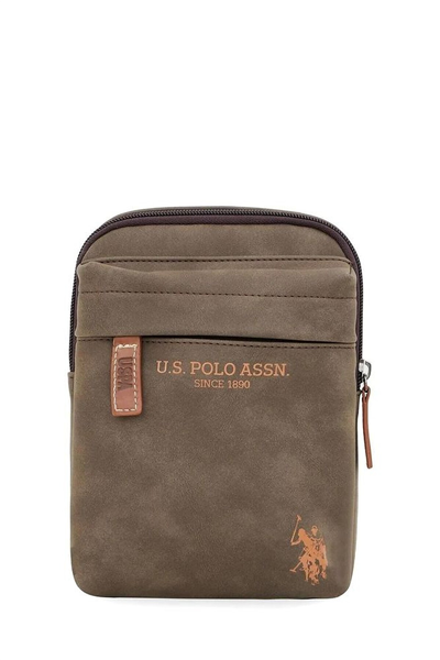 U.S. Polo Assn. Logo Detaylı Erkek Postacı Çantası