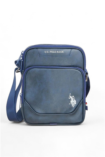 U.S. Polo Assn. Logo Detaylı Erkek Postacı Çantası