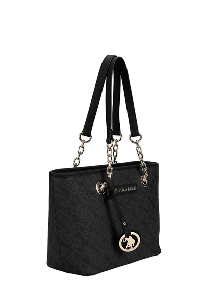 U.S. Polo Assn. Logo Detaylı Kadın Omuz Çantası