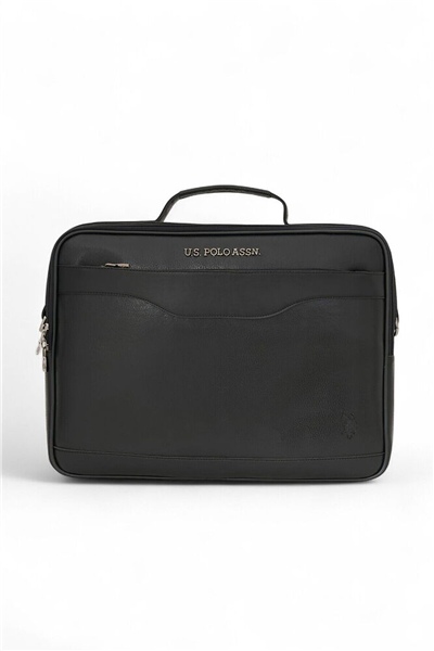 U.S. Polo Assn. Logo Detaylı Erkek Laptop & Evrak Çantası