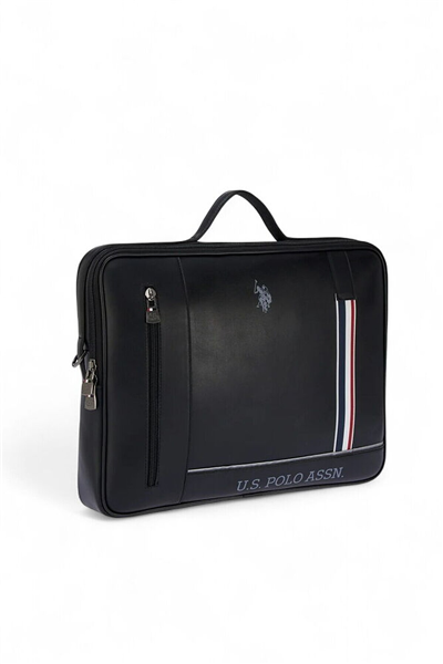 U.S. Polo Assn. Logo Detaylı Erkek Laptop & Evrak Çantası
