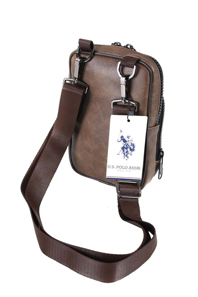 U.S. Polo Assn. Logo Detaylı Erkek Postacı Çantası