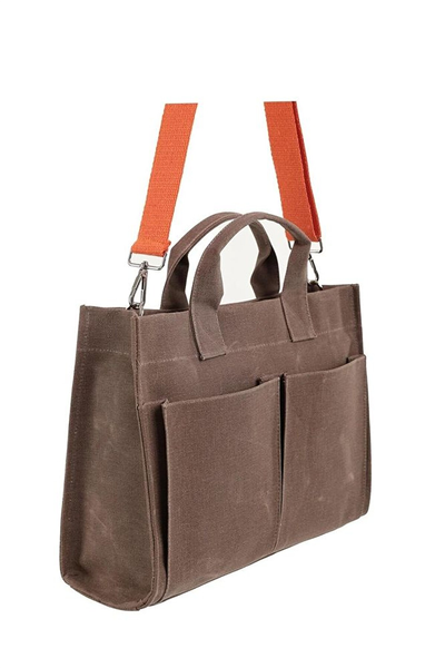 Umi Baggu Logo Detaylı Kadın Omuz Çantası