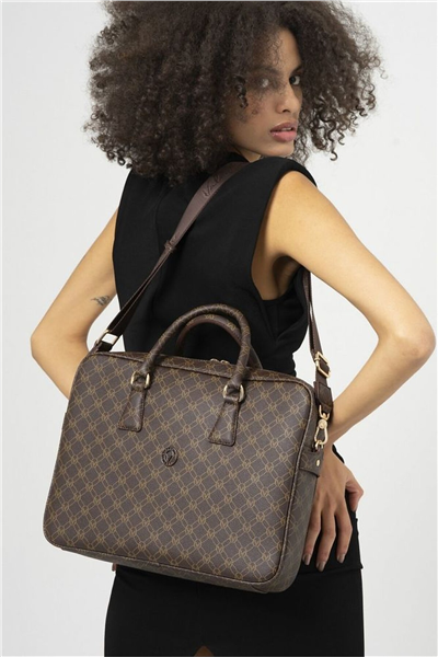 Valentino Orlandi Lisanslı Unisex Laptop & Evrak Çantası