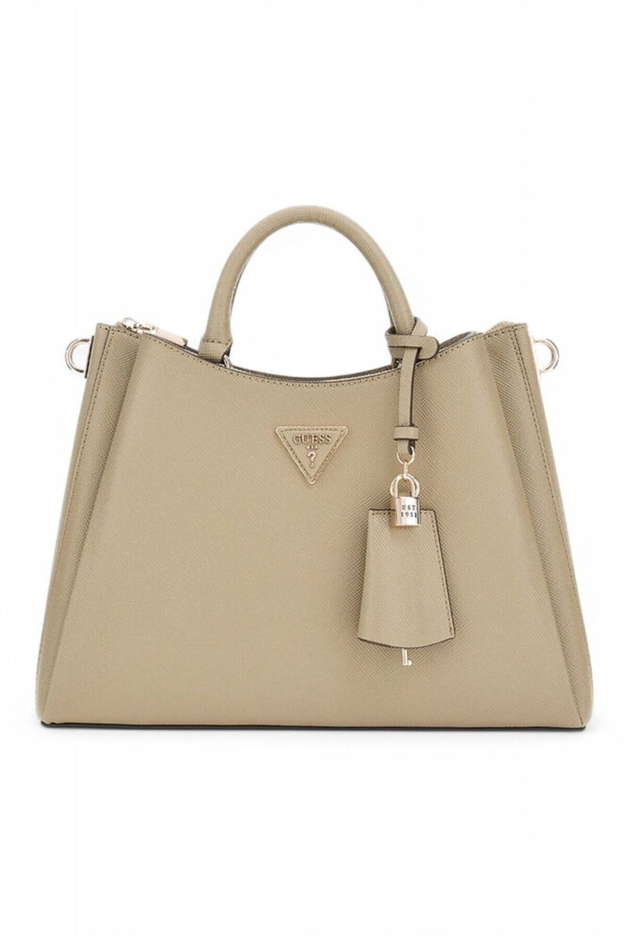 Guess Eco Jazlynn Kadın Omuz Çantası Açık Yeşil | HWEZG952306