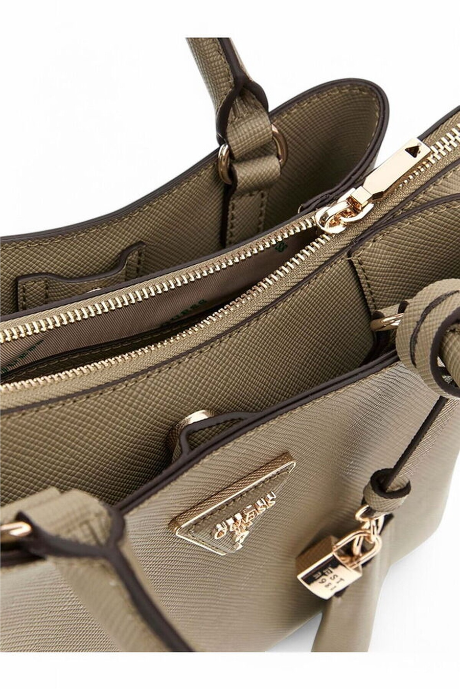 Guess Eco Jazlynn Kadın Omuz Çantası Açık Yeşil | HWEZG952306