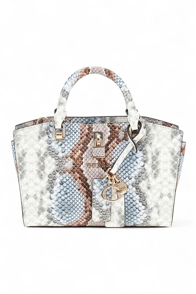 Guess Queensland Kadın El Çantası Mavi-Çok Renkli | HWKG9655760