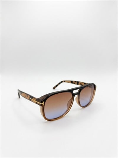 FANİ - LEOPAR ÇERÇEVE KAHVE BLUE