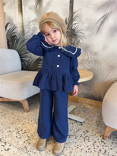 kız çocuk müslin takım