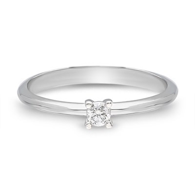 0.30 Ct Tektaş Yüzük