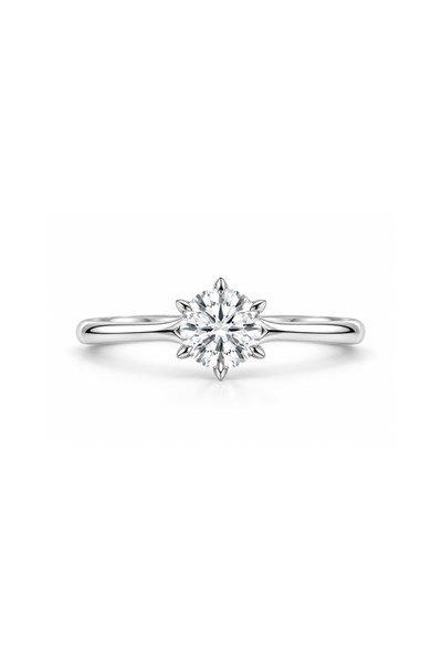 2.00 Ct Tiffany Model Lab Grown Pırlanta Tektaş Yüzük