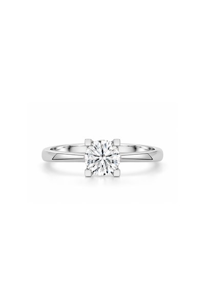 2.00 Ct Takoz Tırnak Lab Grown Pırlanta Tektaş Yüzük