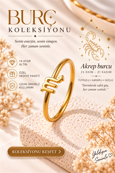 Akrep Burcu Yüzük – Marsın Tutkusu