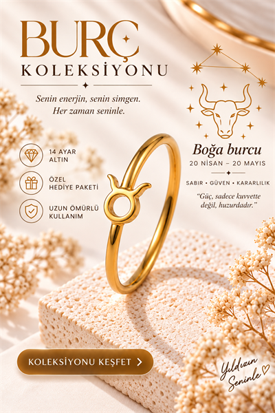 Boğa Burcu Yüzük – Toprak Asaleti