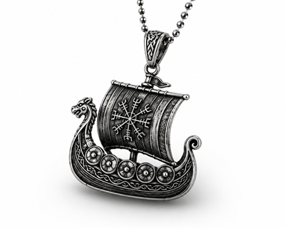 Drakkar – Viking Gemisi Kolye