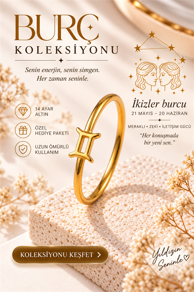 İkizler Burcu Yüzük – Hava Ruhu