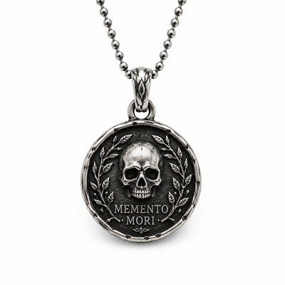 Memento Mori Kafatası Kolye