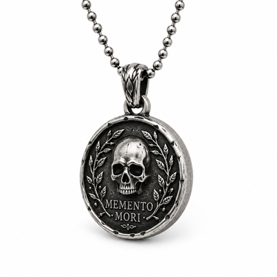 Memento Mori Kafatası Kolye
