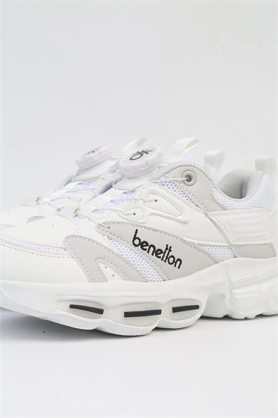Benetton Çocuk Beyaz Spor Ayakkabı BNI10253-01