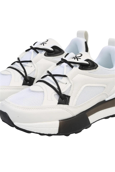Benetton Unisex Beyaz Günlük Spor Ayakkabı BNI-10250