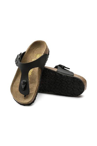 Birkenstock Gizeh BF Çocuk Mantar Siyah Terlik 846143