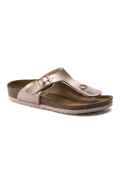 Birkenstock Gizeh Kız Çocuk Bronz Mantar Tabanlı Terlik 1012526