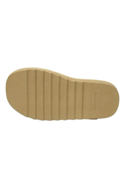 Bohonomad Ibiza Mid Platform Kadın Bej Sandalet IBZ0012-MP