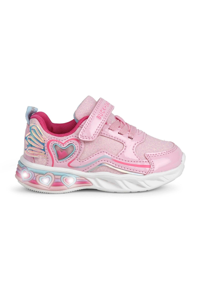 Buckhead Berry Kız Çocuk Işıklı Spor Ayakkabı - Pembe BUCK3046-009