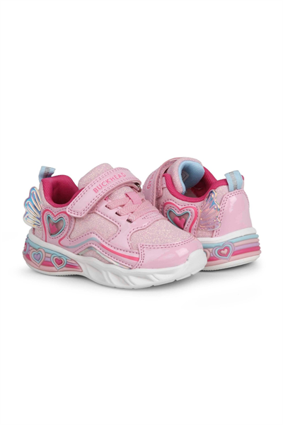 Buckhead Berry Kız Çocuk Işıklı Spor Ayakkabı - Pembe BUCK3046-009