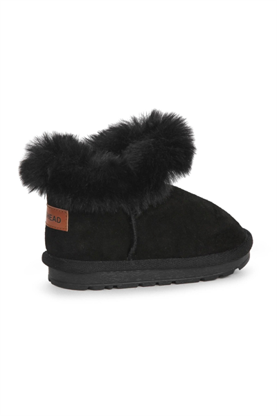 Buckhead Func Kız Çocuk Kürklü Bot - Siyah BUCK3062-001