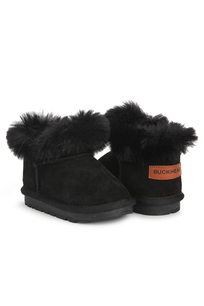 Buckhead Func Kız Çocuk Kürklü Bot - Siyah BUCK3062-001