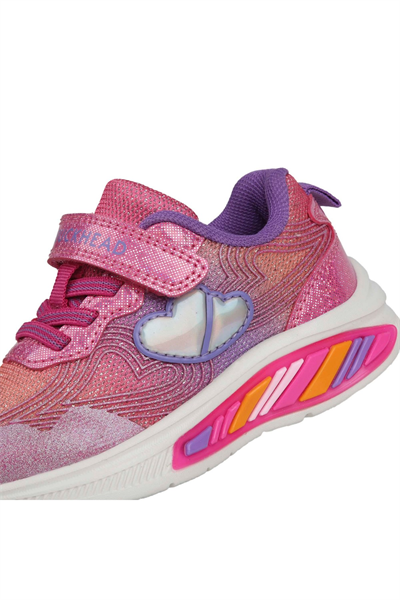Buckhead Nina Kız Çocuk Işıklı Spor Ayakkabı - Pembe BUCK3042-009