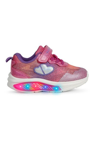Buckhead Nina Kız Çocuk Işıklı Spor Ayakkabı - Pembe BUCK3042-009