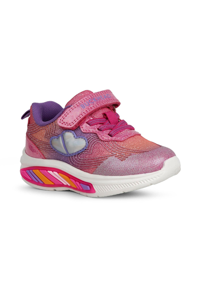 Buckhead Nina Kız Çocuk Işıklı Spor Ayakkabı - Pembe BUCK3042-009