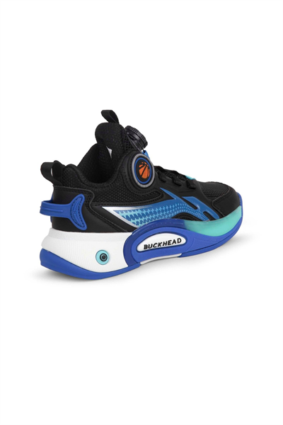 Buckhead Pick Çocuk Spor Ayakkabı - Siyah Mavi BUCK3057-047