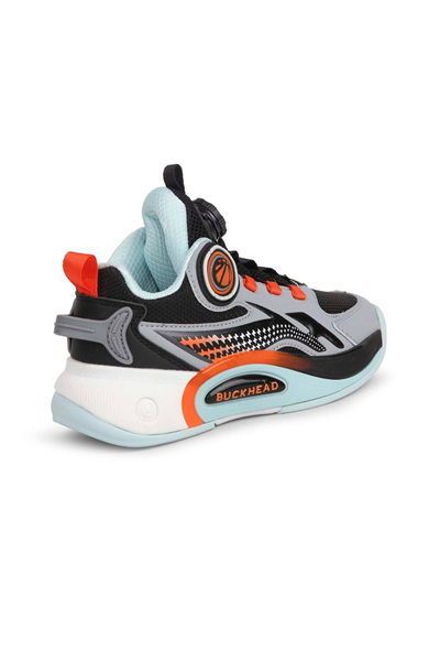 Buckhead Pick Çocuk Spor Ayakkabı - Siyah Gri BUCK3057-020