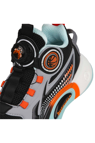 Buckhead Pick Çocuk Spor Ayakkabı - Siyah Gri BUCK3057-020