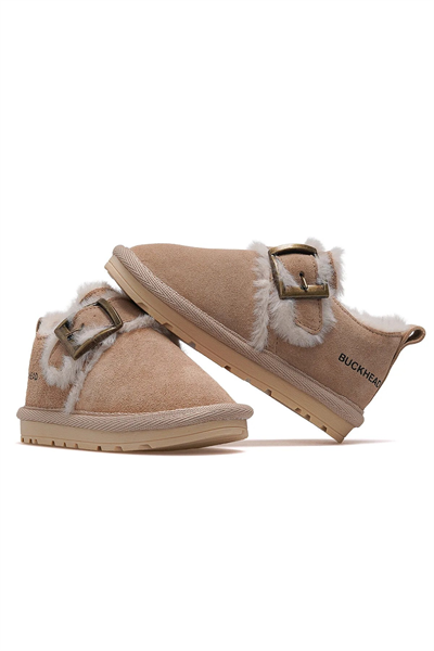 Buckhead Slide Kız Çocuk Kürklü Bot - Bej BUCK3066-011