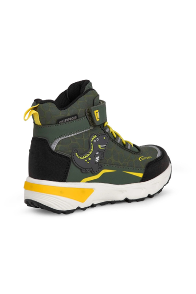Buckhead T-Rex Çocuk Işıklı Bot - Haki Waterproof BUCK3036-038