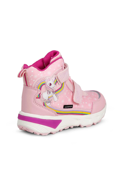 Buckhead Unicornie Kız Çocuk Işıklı Bot - Pembe Waterproof BUCK3033-009